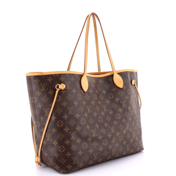 Louis Vuitton Neverfull Tote Monogram Canvas Gm