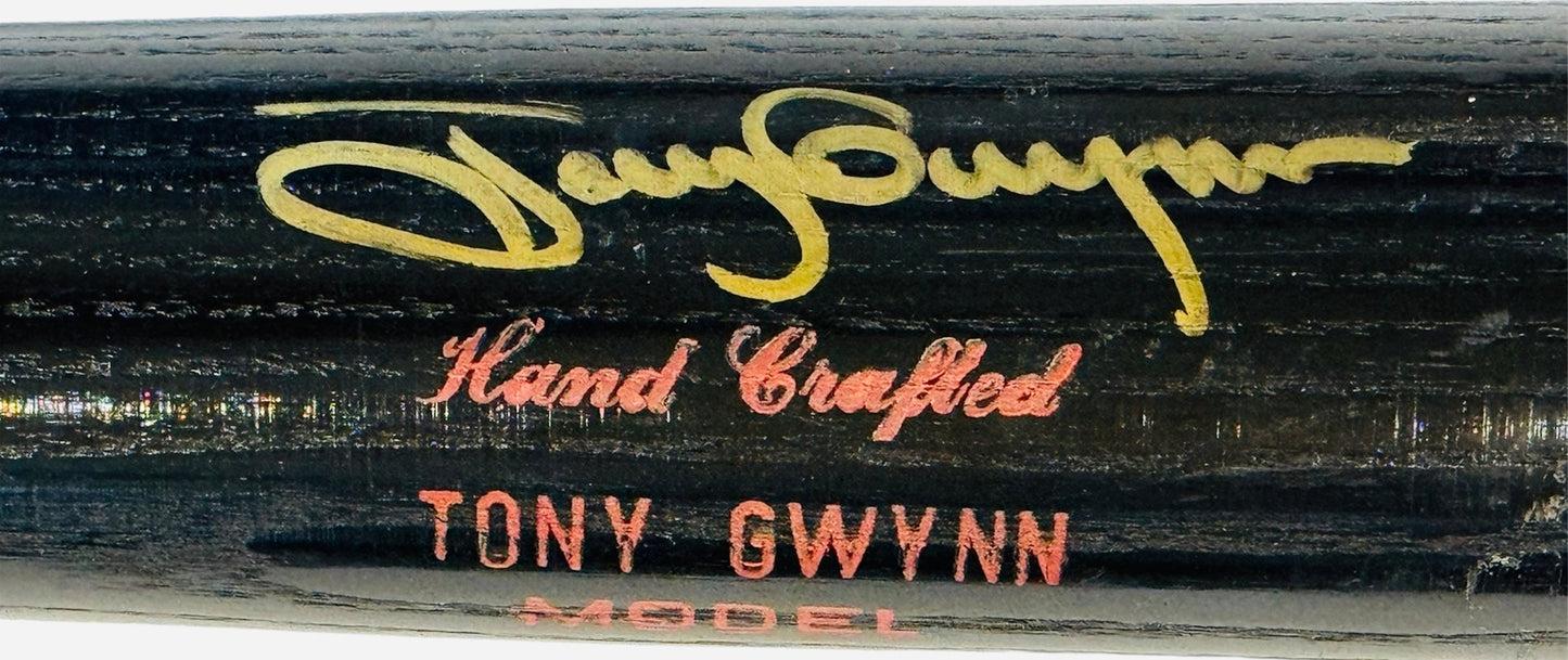 Tony Gwynn Autographed Worth Game Model Bat (Jsa)