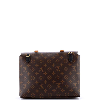 Louis Vuitton Marignan Handbag Monogram Canvas With Leather