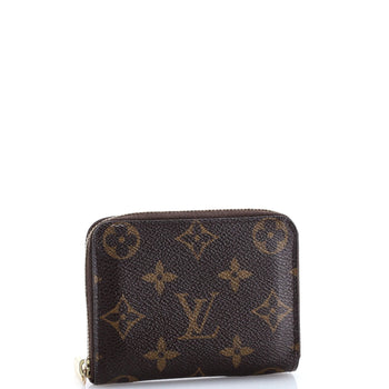 Louis Vuitton Zippy Coin Purse Monogram Canvas