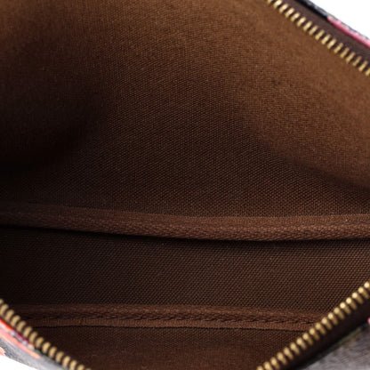 Louis Vuitton Pochette Accessoires Limited Edition Monogram Roses