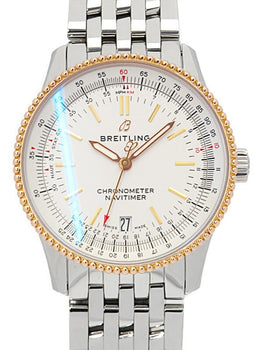 Breitling Navitimer Automatic 38 U17325 Silver Men'S Used Watch #71014