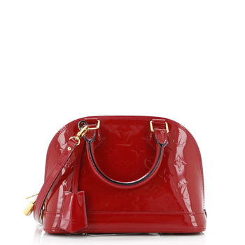 Louis Vuitton Alma Handbag Monogram Vernis Bb