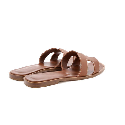 Hermes Women'S Oran Sandals Leather