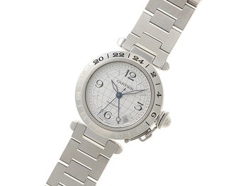 Cartier Pasha C Meridian Gmt Automatic W31078M7