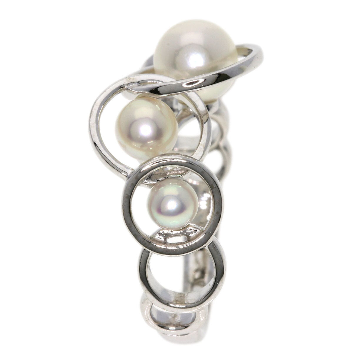 TASAKI   Ring Enima Akoya Pearl K18 White Gold