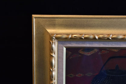 Iberia Lebel Teapot And Bowl Original Oil Painting French Still Life Signed