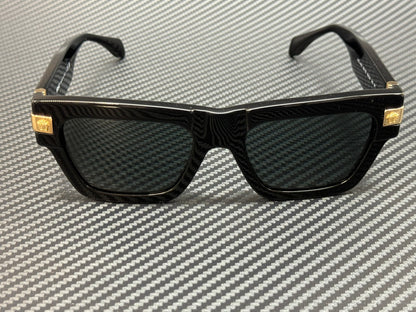 VERSACE VE4464 GB1 87 Black Grey Men's 55 mm Sunglasses