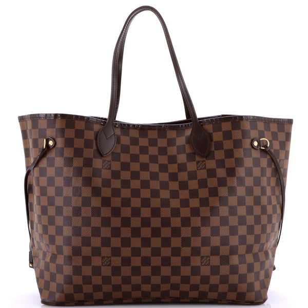 GM Louis Vuitton Neverfull Tote Damier