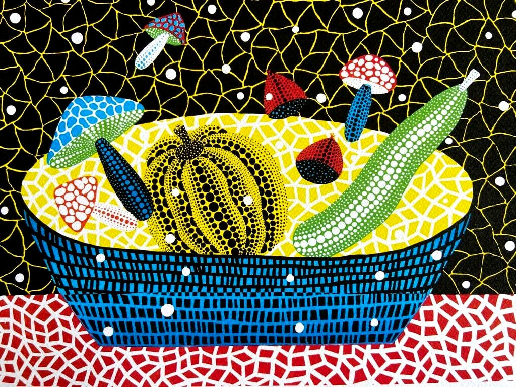 Yayoi Kusama Lithograph Mori.Art Museum Coa Numbered Limited 200