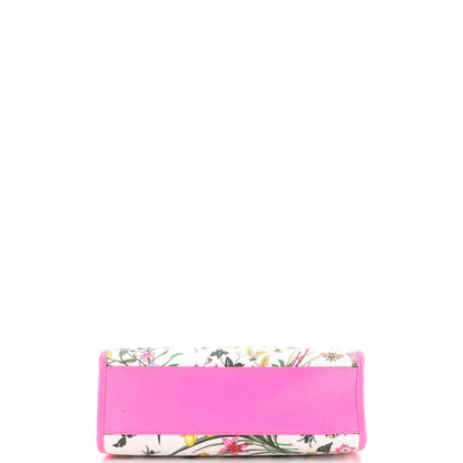 Gucci Convertible Tote Flora Canvas Medium