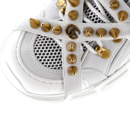 Gucci X Sega Flashtrek Sneakers Technical Fabric And Leather With Studs