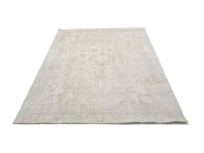 Floral Antique Medallion Oriental Rug Vintage