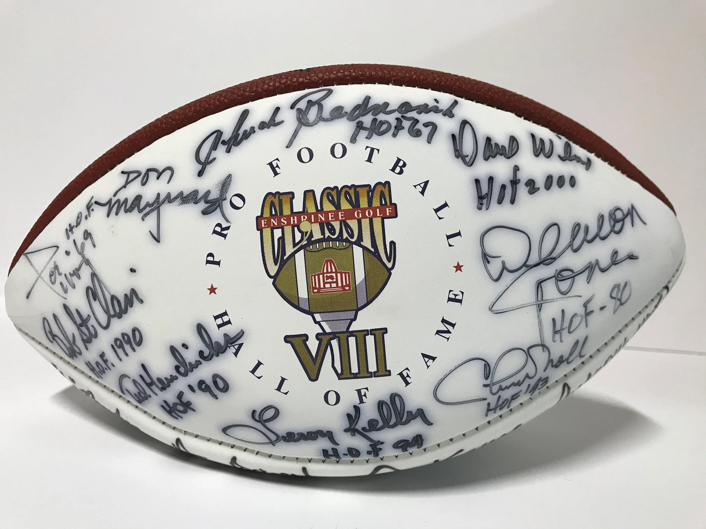 Lou Creekmur Pro Football Hof Classic Multi-Signed Football