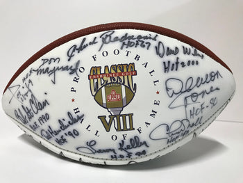 Lou Creekmur Pro Football Hof Classic Multi-Signed Football
