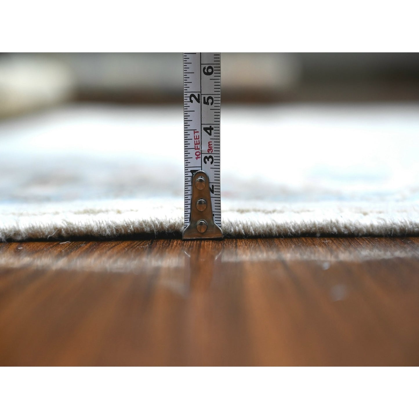 4'X5'10" Gray Fine Aryana Bidjar Garus Design Runner Oriental Rug