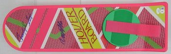 Michael J Fox/Christopher Lloyd Signed Back To