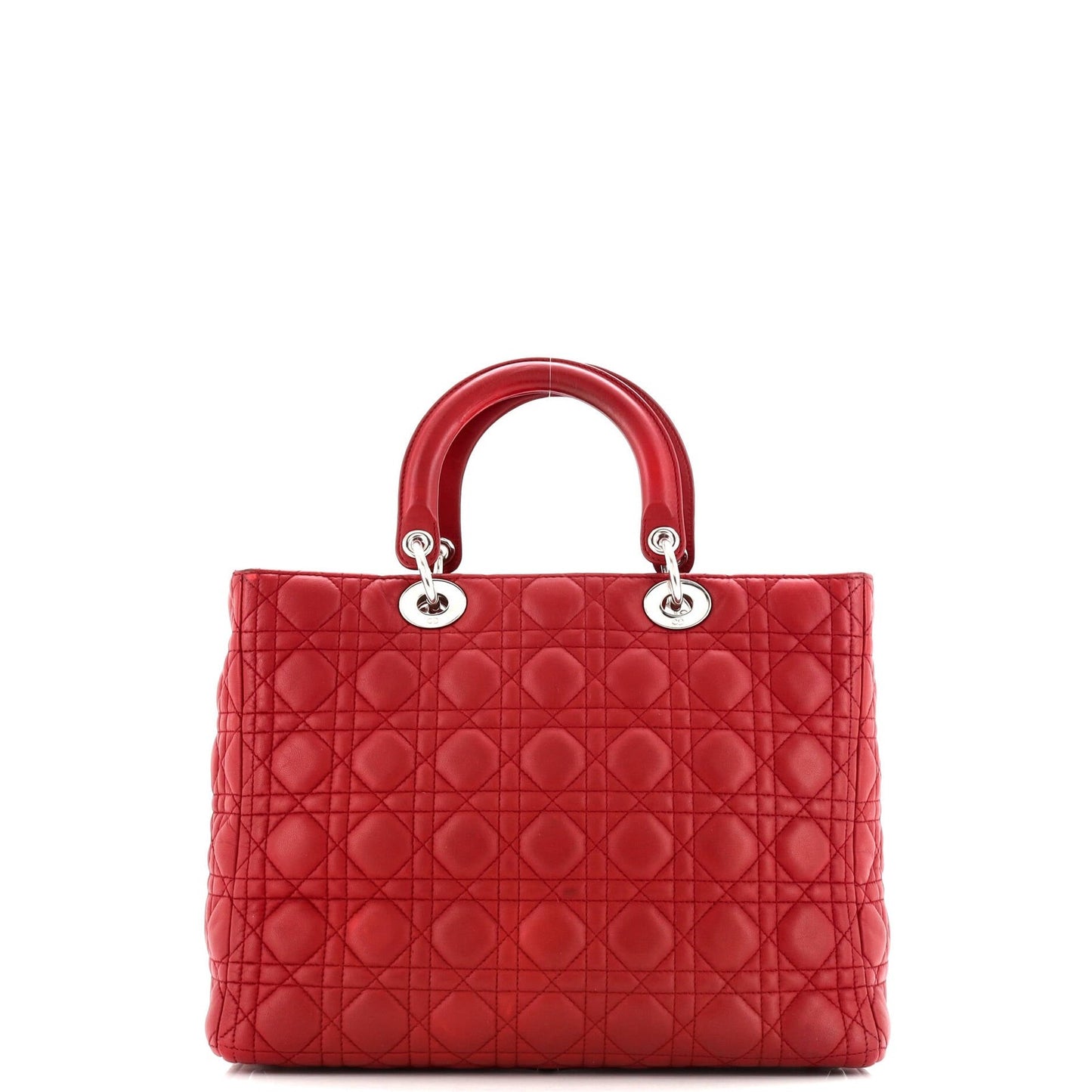 Christian Dior Lady Dior Bag Cannage Quilt Lambskin Large