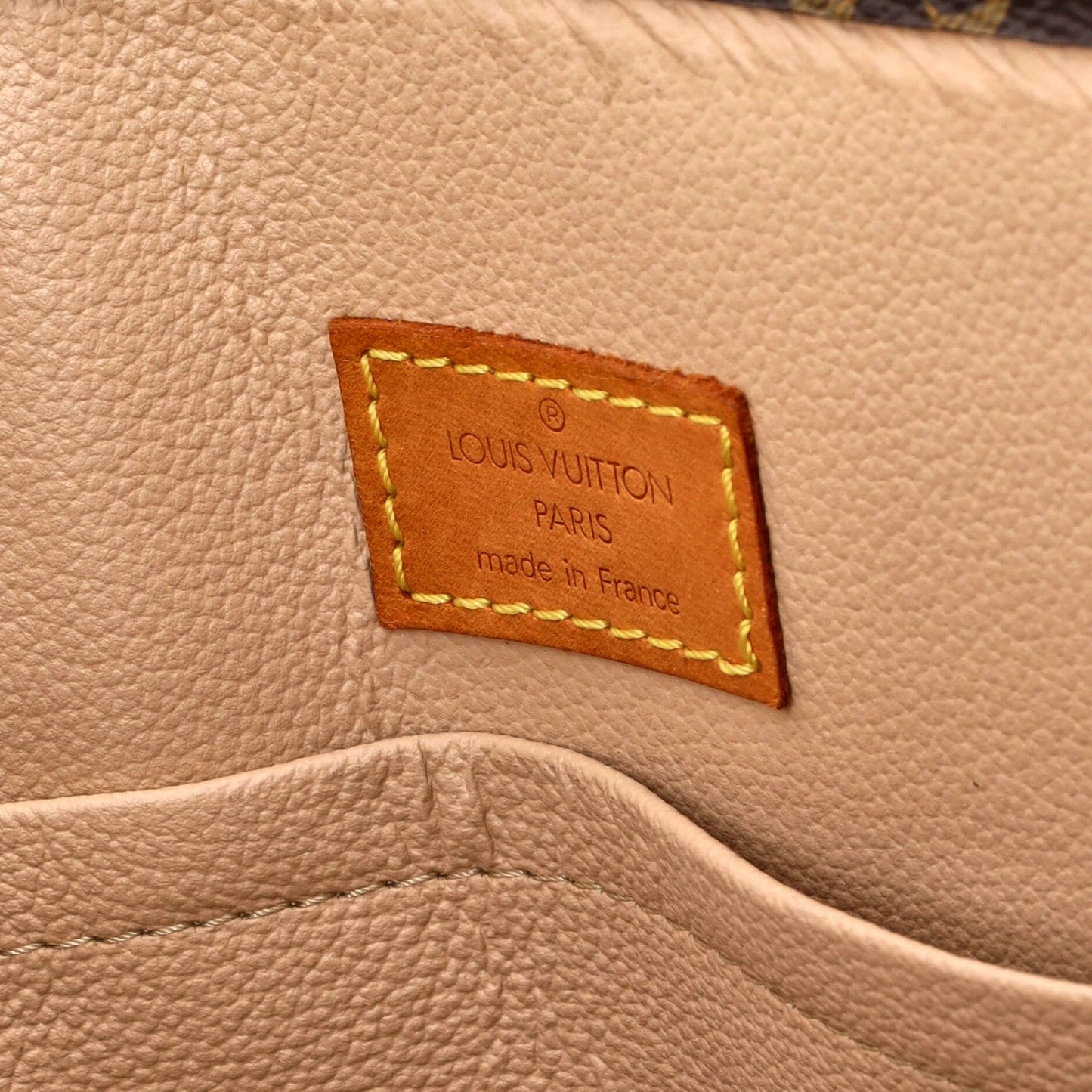 Louis Vuitton Vintage Sac Plat Bag Monogram Canvas