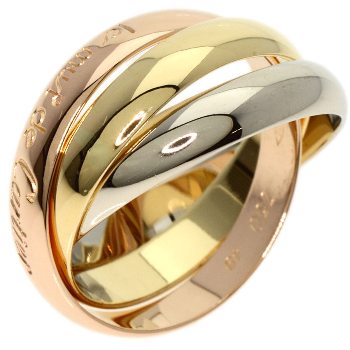 CARTIER   Ring Trinity #49 K18 Yellow Gold 18K