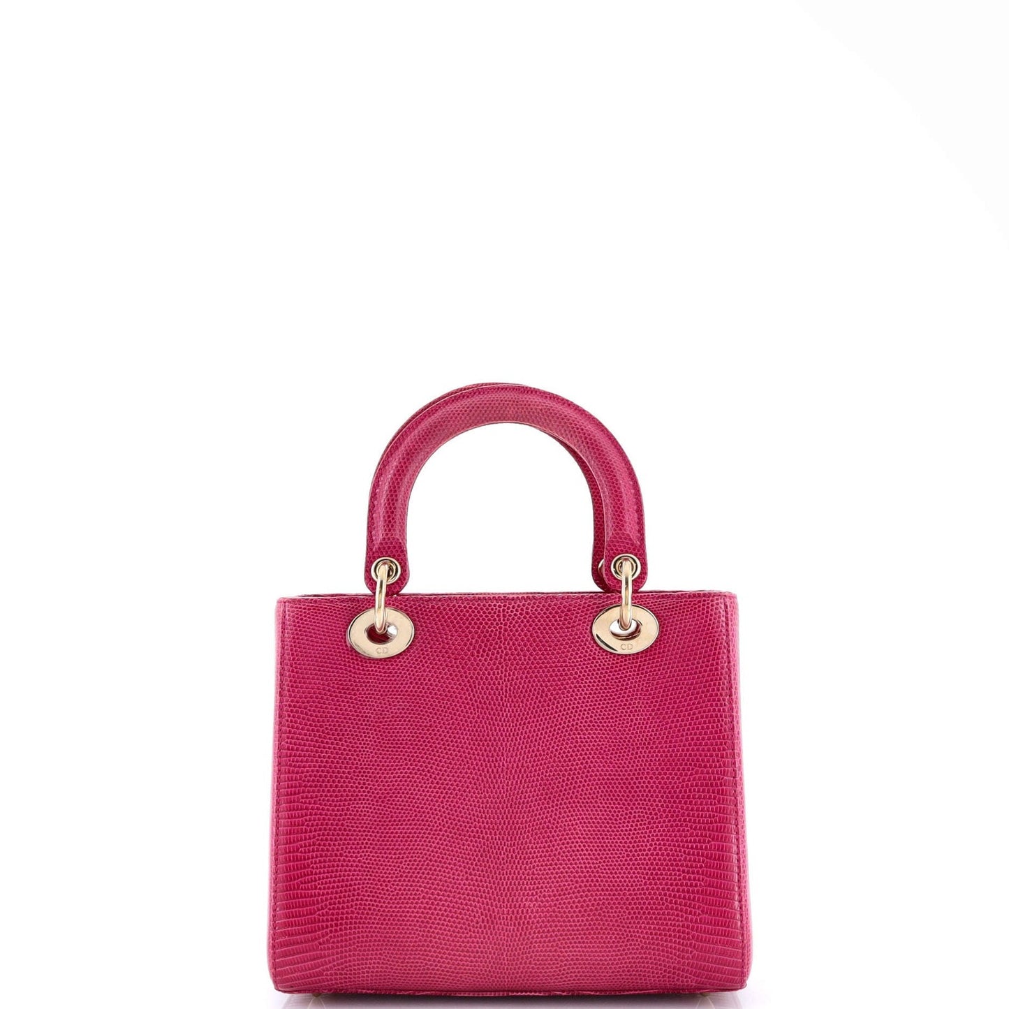 Christian Dior Lady Dior Bag Lizard Medium