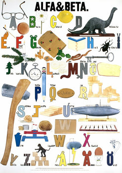 Artist Unknown Swedish Alphabet 