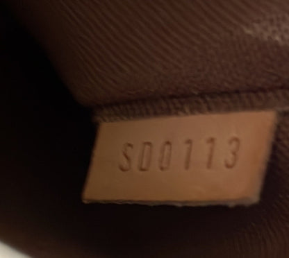 Louis Vuitton Tivoli Handbag Monogram Canvas Gm