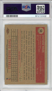 Dwyane Wade 2005 Topps 1952 Style Chrome Blue