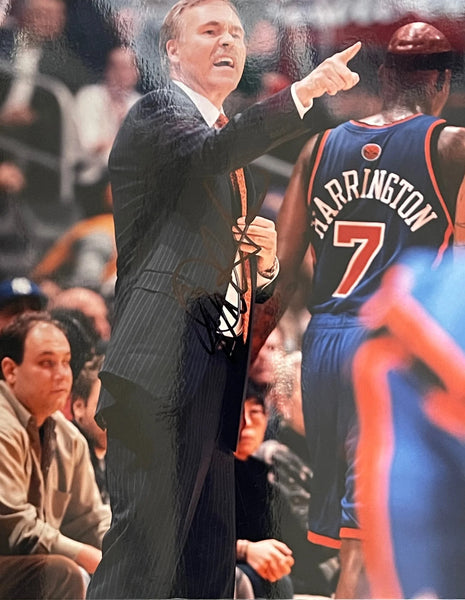 Mike D'Antoni Autographed Basketball 8X10 Photo
