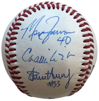 Atlanta Braves Multi Signed Autographed Wilson Baseball