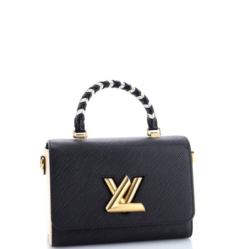 Louis Vuitton Twist Top Handle Bag Limited Edition Crafty Epi Leather Mm