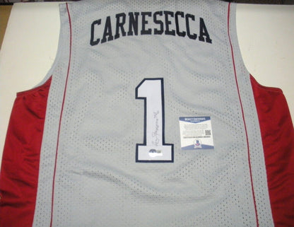 Lou Carnesecca Stjohn Redstorm Beckett/Coa Signed