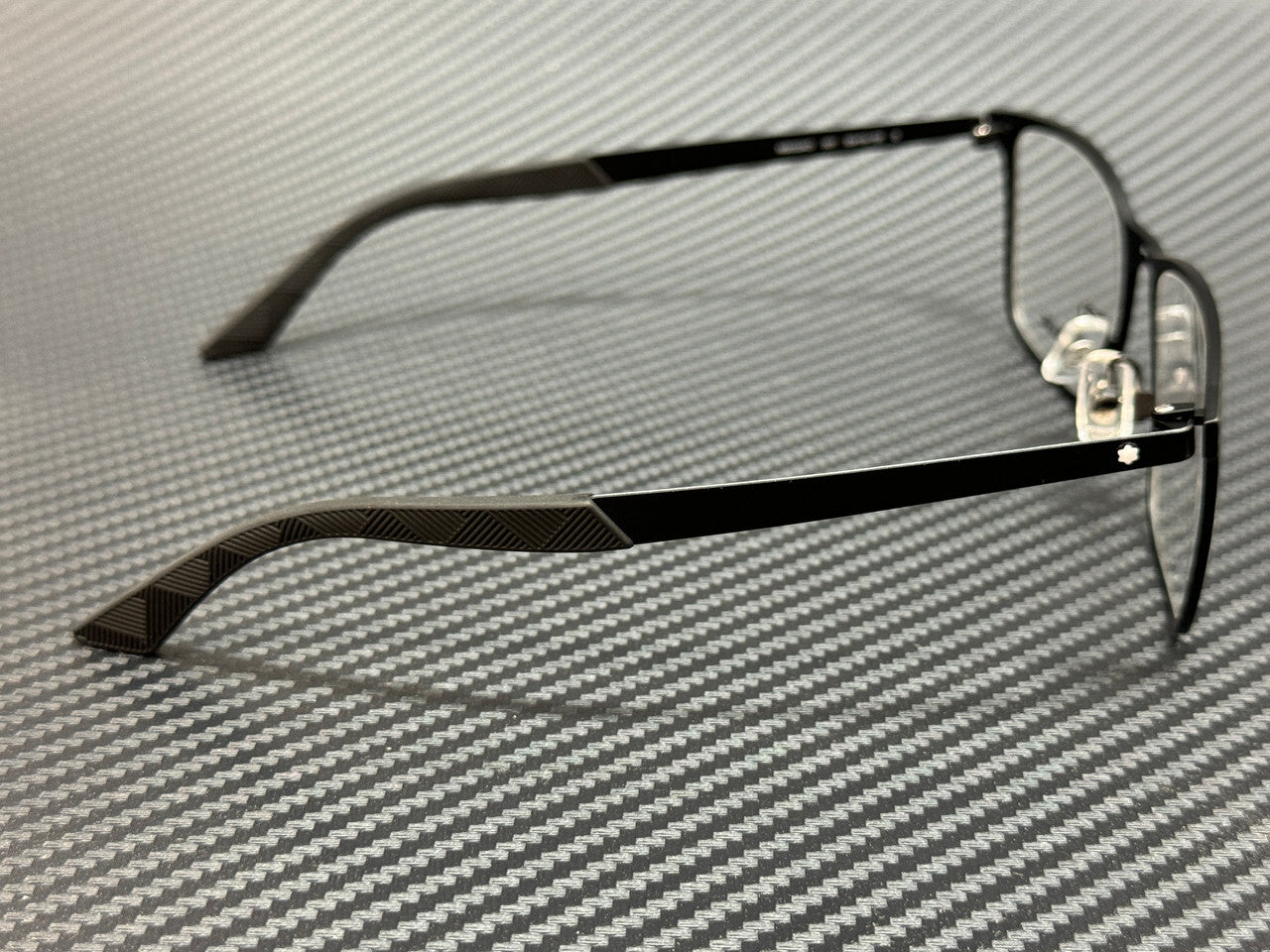 MONT BLANC MB0334O 001 Matte Black Small 53 mm Eyeglasses