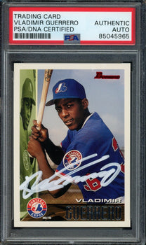 Vladimir Guerrero Montreal Expos Autographed 1995