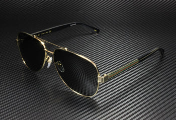 Gucci Gg0528S 006 Aviator Gold Black Grey Men'S