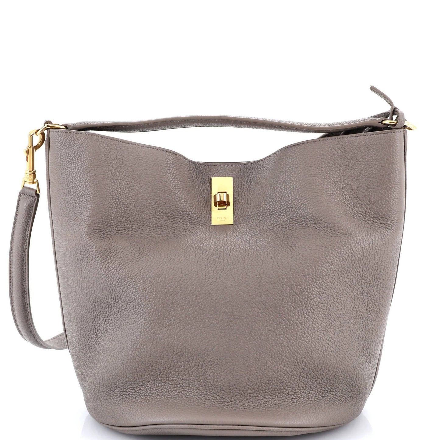 Celine Bucket 16 Bag Leather