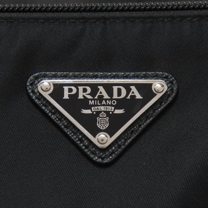 Prada Shoulder Bag Logo Hardware Nylon