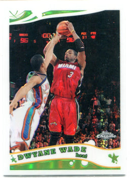 Dwyane Wade 2005-06 Topps Chrome Refractor Card #51