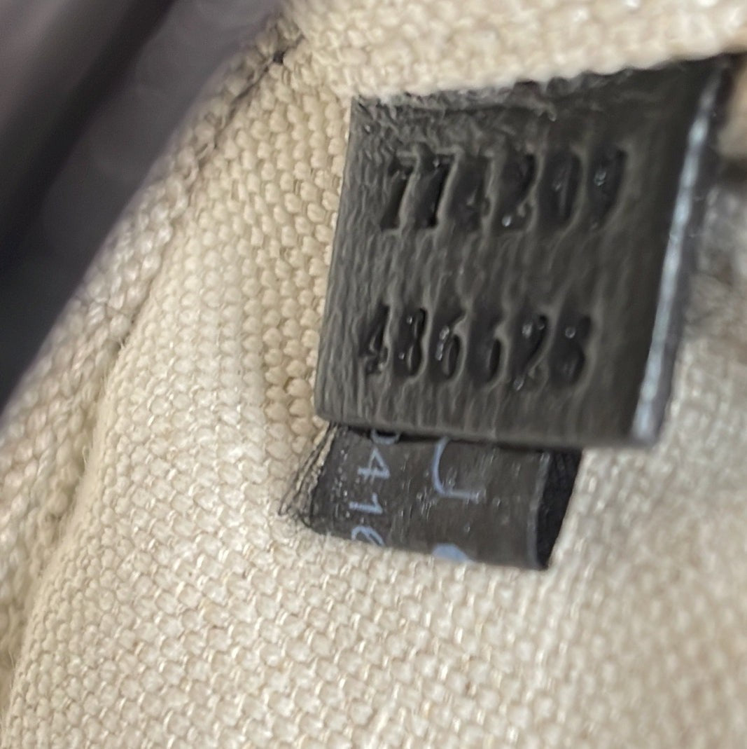 Gucci Horsebit 1955 Asymmetric Shoulder Bag Leather Mini