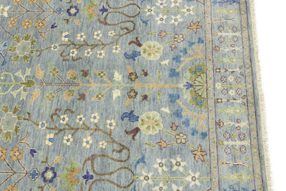 Handmade Tree of Life Oushak Chobi Oriental Rug