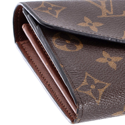 Louis Vuitton Sarah Wallet Nm Monogram Canvas
