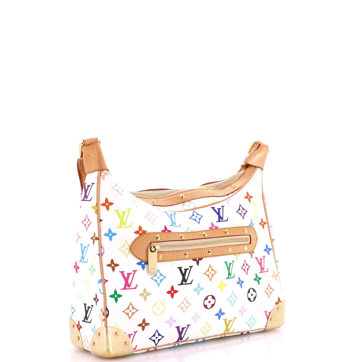 Louis Vuitton Boulogne Handbag Monogram Multicolor