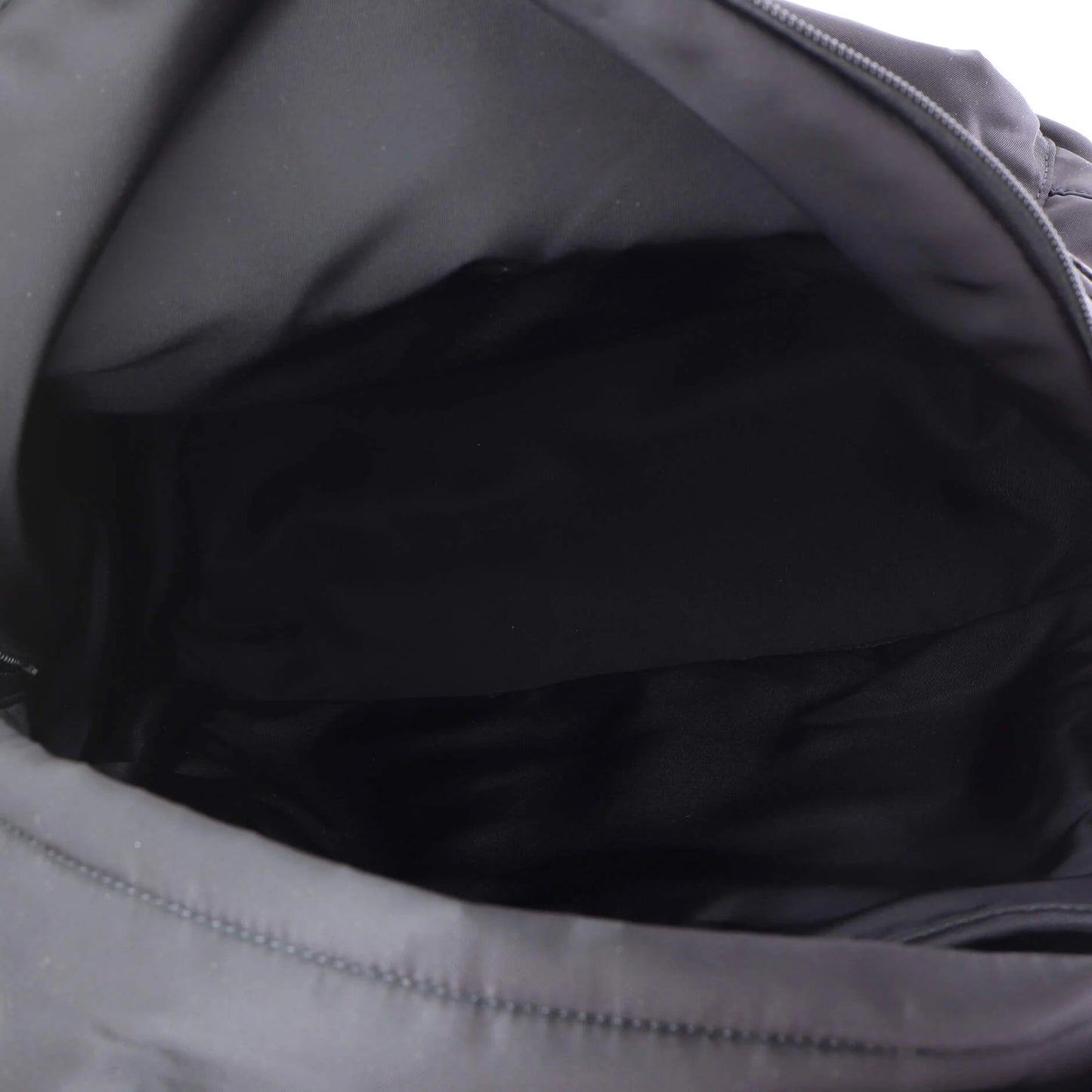 Prada Front Pocket Zip Backpack Tessuto Large