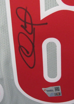Chase Utley Signed Graynike Baseball Jersey