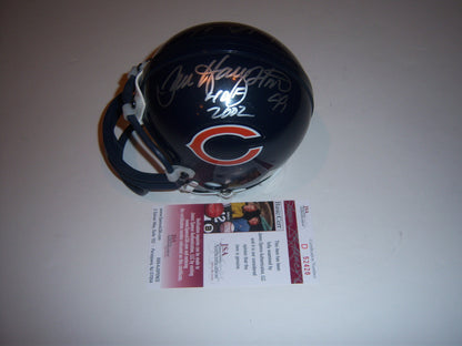 Dick Butkus,Dan Hampton Chicago Bears Jsa/Coa