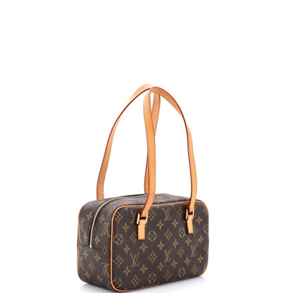 Louis Vuitton Cite Handbag Monogram Canvas Mm