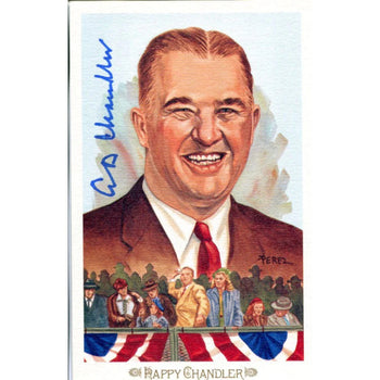 Card AB Chandler Autographed Perez Steele