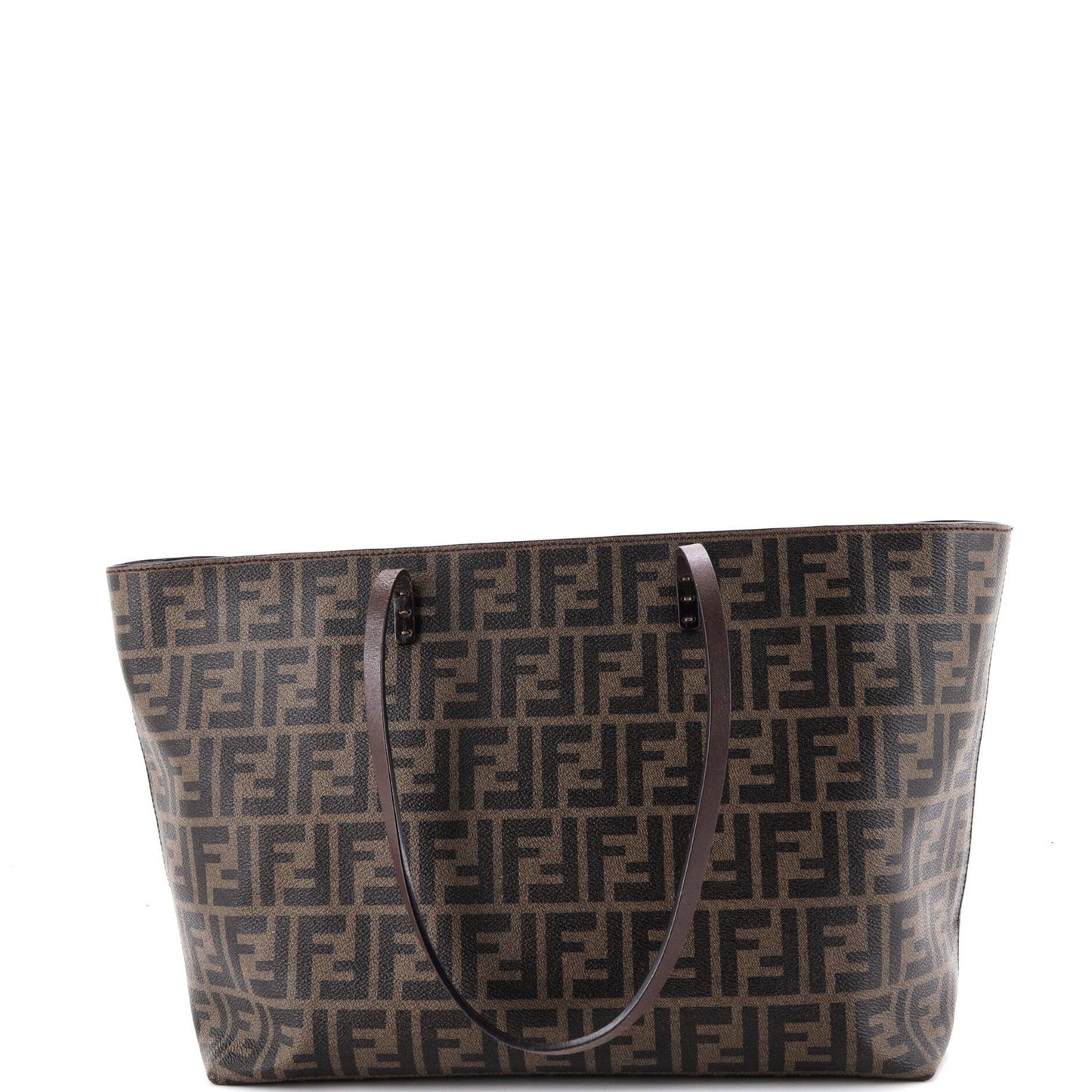 Fendi Roll Tote Zucca Coated Canvas Medium