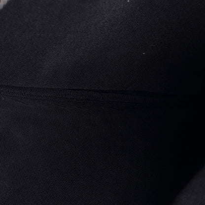 Chanel Boy O Case Clutch Chevron Calfskin Medium