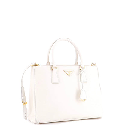 Prada Galleria Double Zip Tote Saffiano Leather Medium